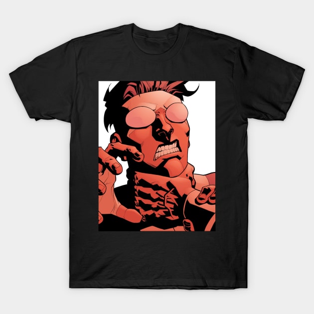 invincible poster1 T-Shirt by super villain